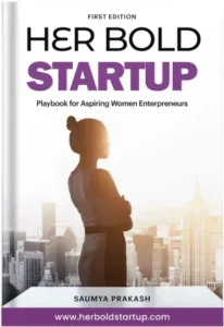 Cover of Her Bold Startup, one of the best books for women entrepreneurs.